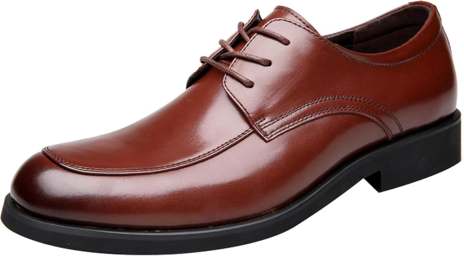 

Мужские классические туфли OXCOWNIU, удобные офисные оксфорды, обувь для свадьбы и вечеринок, коричневый