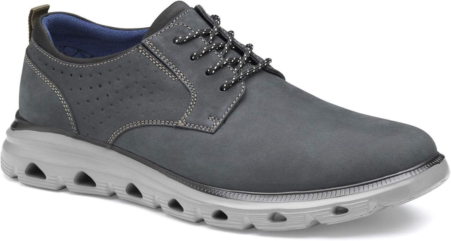 

Мужские повседневные туфли Johnston Murphy Jenkins с простым носком Johnston & Murphy, черный