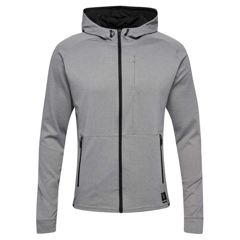 

Толстовка Hummel Interval Full Zip, серый