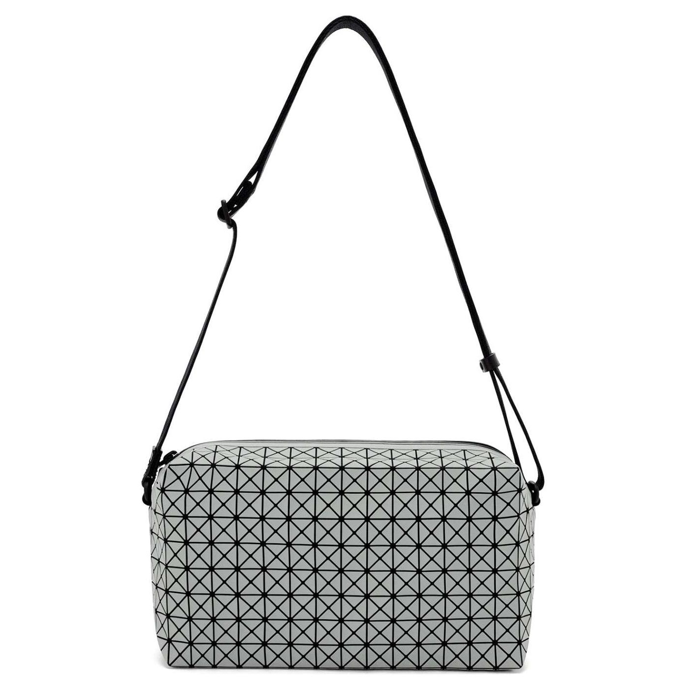 

ISSEY MIYAKE Кроссбод сумка из хлопка КуроСерый унисекс