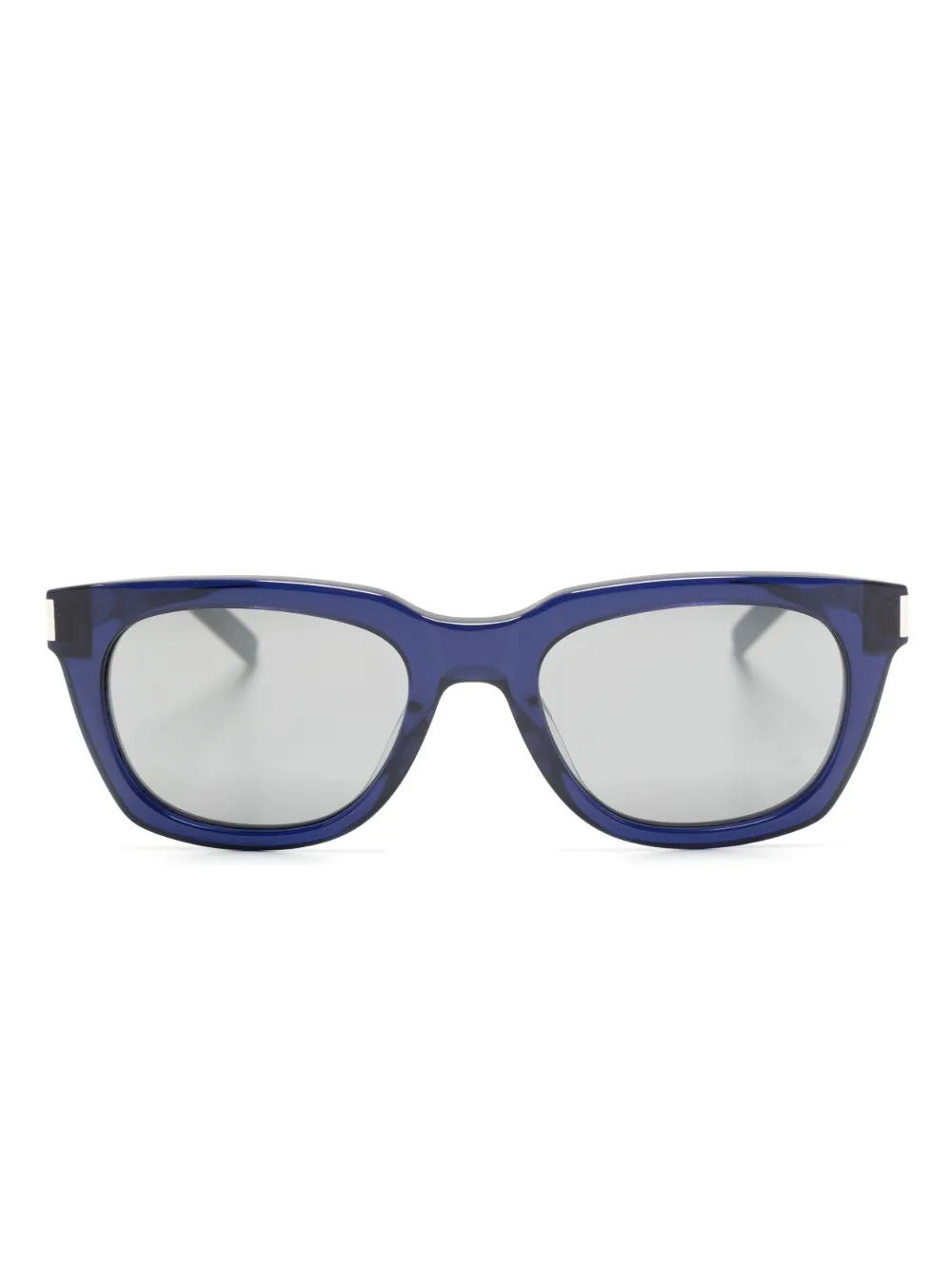 

Солнцезащитные очки SL 582 в квадратной оправе Saint Laurent Eyewear, синий