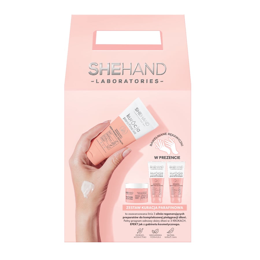 

She, набор косметики, парафинотерапия Shehand