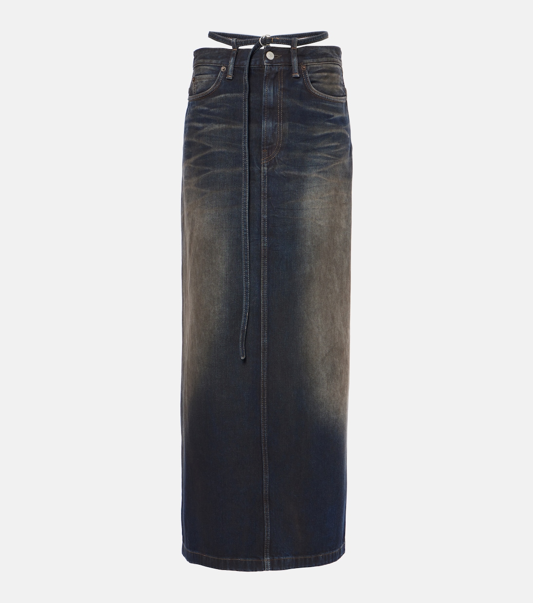 

Джинсовая макси-юбка Talia Acne Studios, Dark Blue