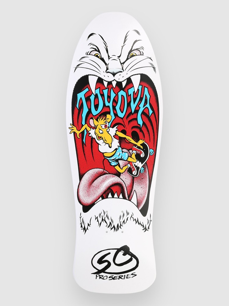 

Дека для скейтборда Santa Cruz Toyoda Reissue 10.4″ Skateboard Deck, white