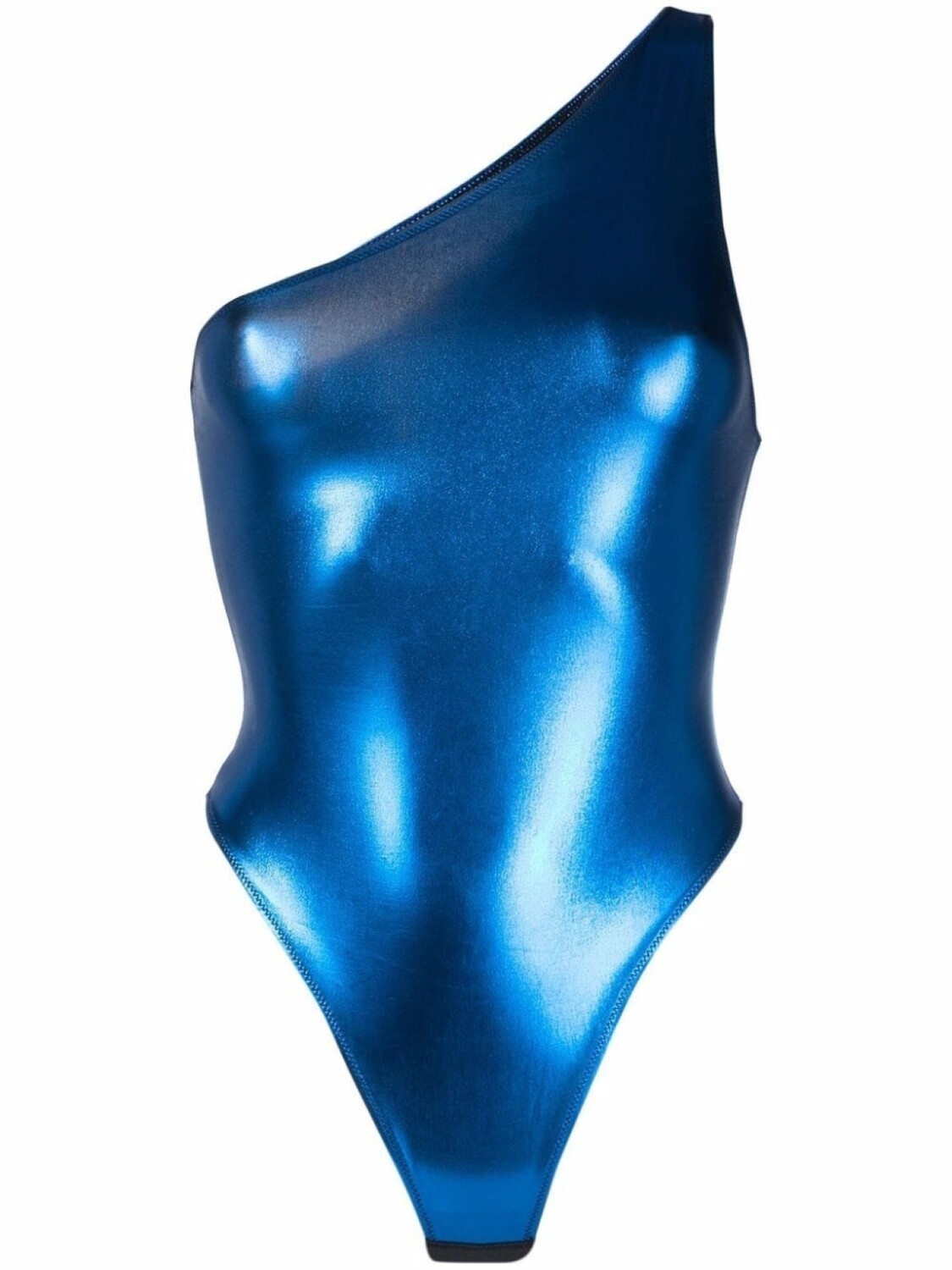 

Maison Close боди Blue Angel асимметричного кроя, синий