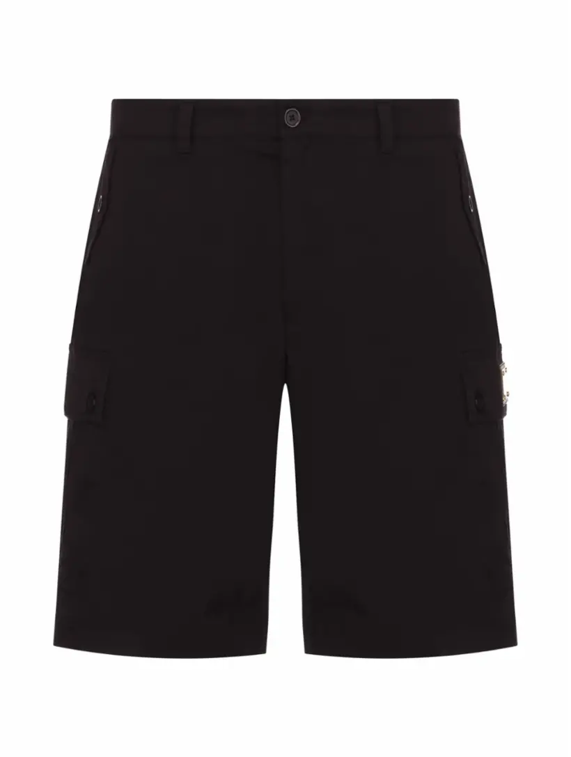 

Шорты карго с логотипом Dolce&Gabbana, черный