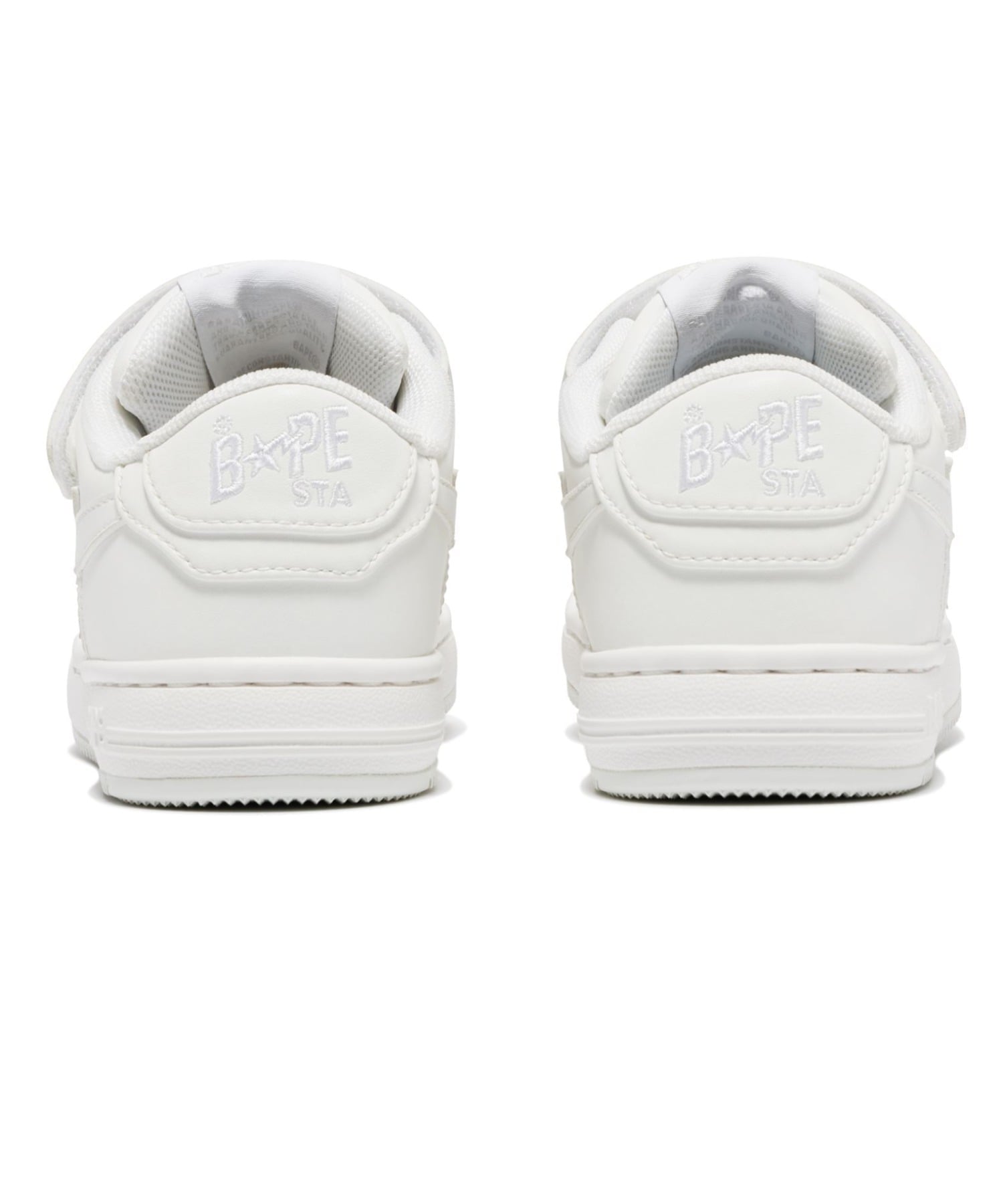 Кроссовки BAPE STA #1 A Bathing Ape, WHITE — фото 3