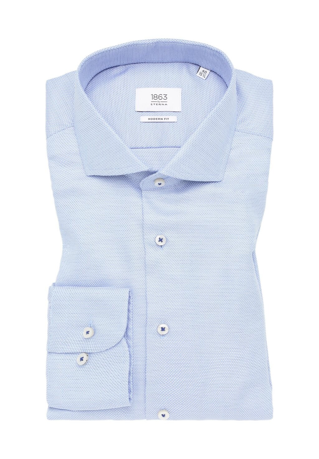 

Рубашка MODERN FIT Eterna, светло-голубой