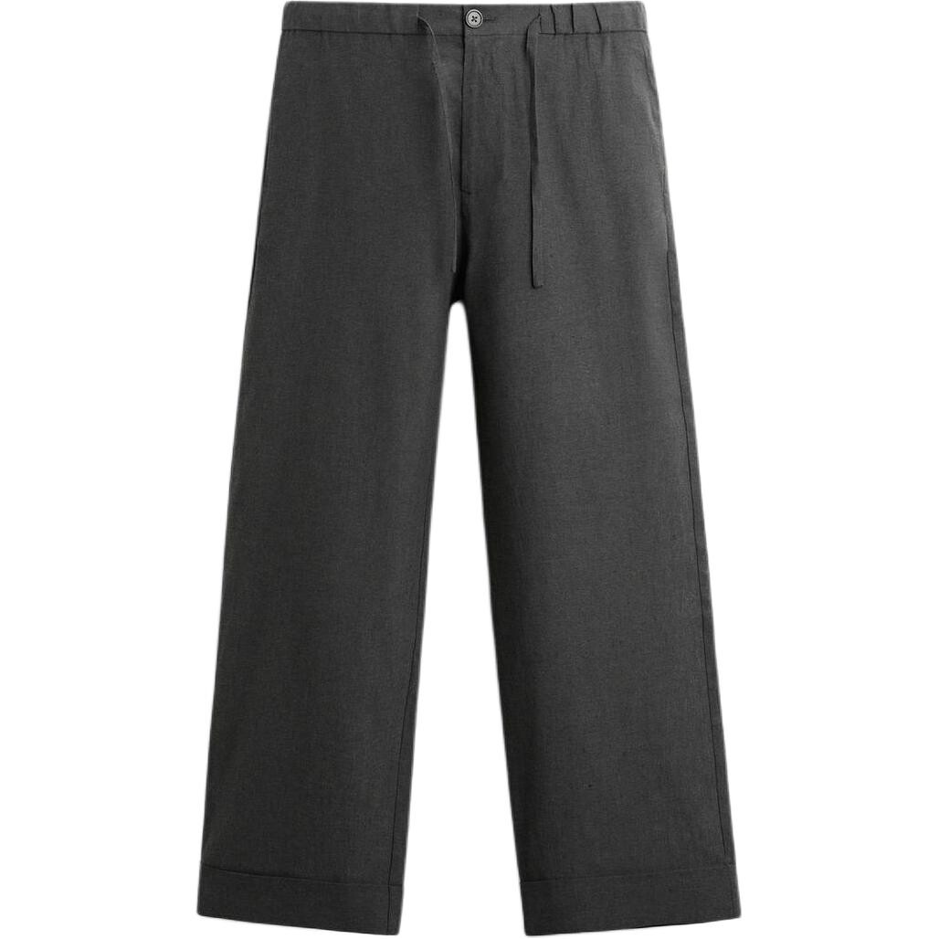 

Повседневные брюки мужские черные Zara, черный