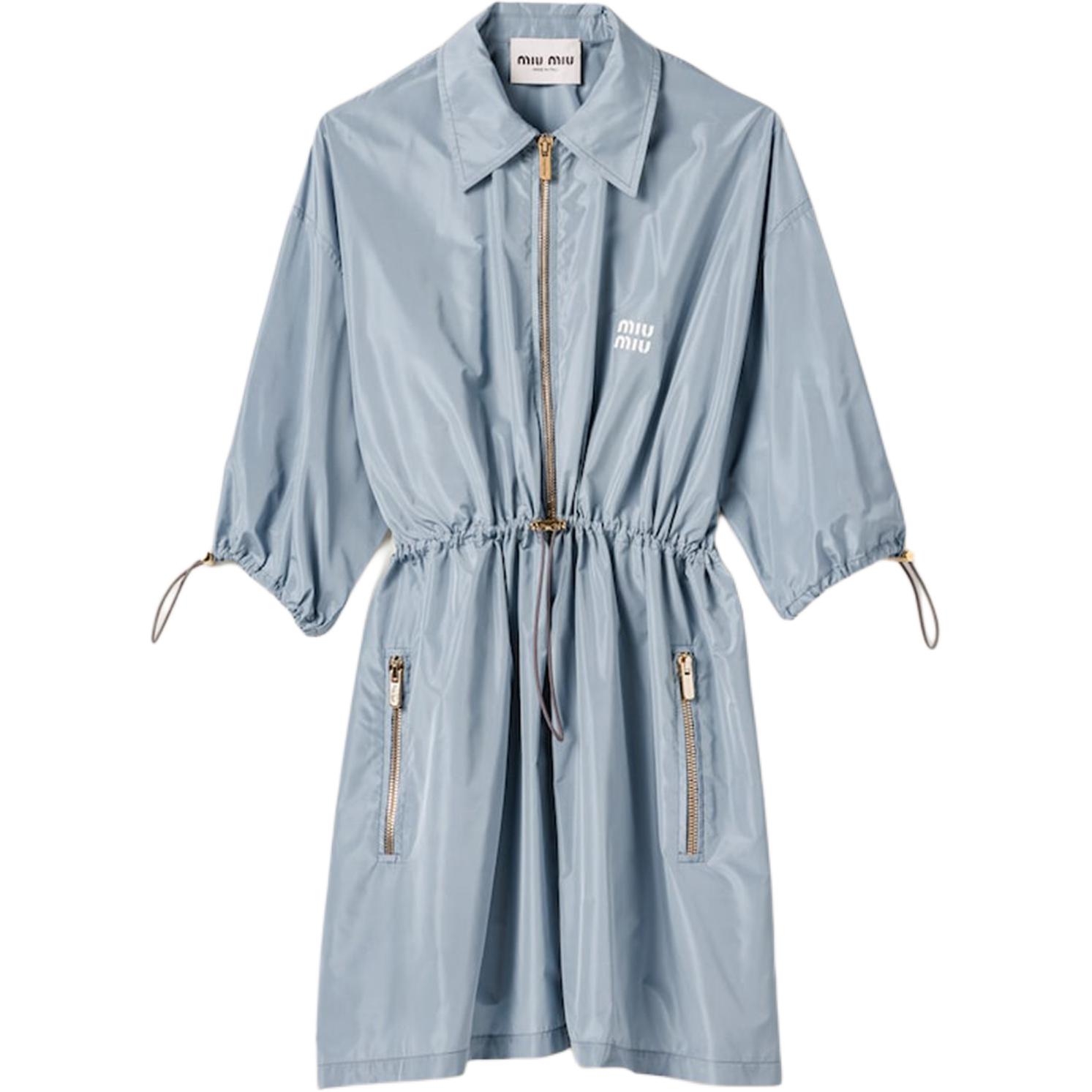 

Футболка с коротким рукавом женская Interstellar Blue MIU MIU