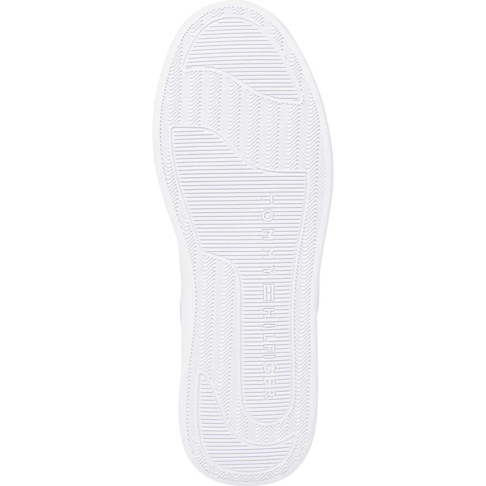 Кроссовки Tommy Hilfiger Essent Basket Metallic, белый — фото 2