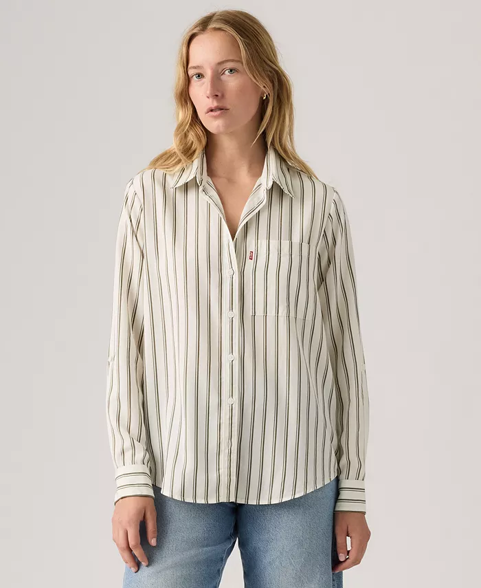

Женская рубашка Darlene с воротником и пуговицами спереди Levi's, мультиколор