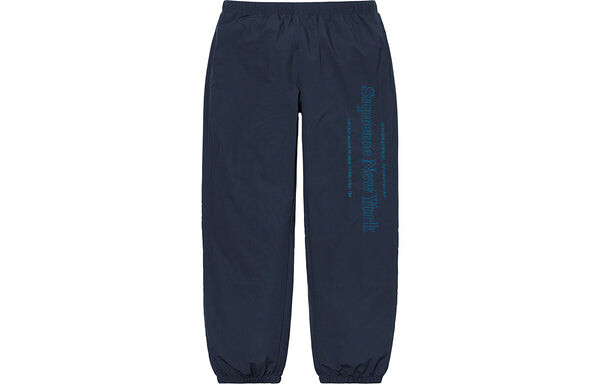 

Брюки side logo track pants 'navy' Supreme, синий