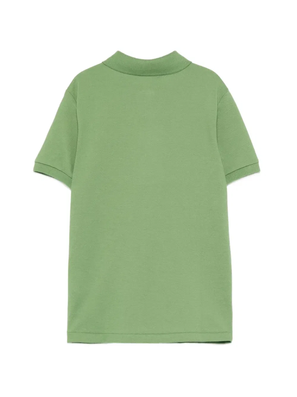 Рубашка поло Lacoste Kids, зеленый — фото 2