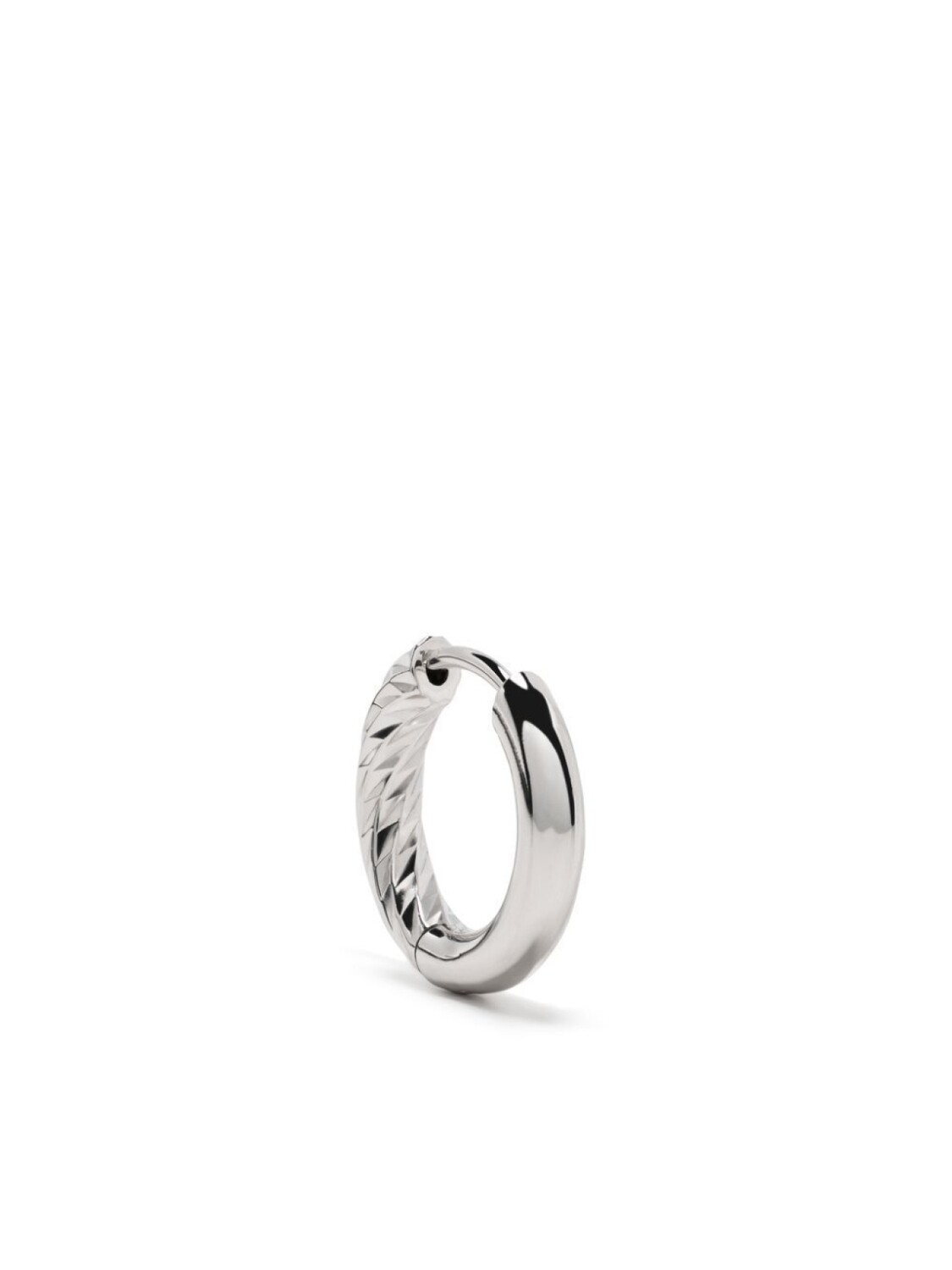

Серьга-кольцо Hyde из белого золота Maria Black, серебряный