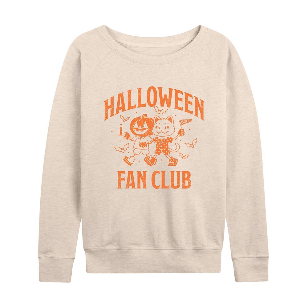 

Женский легкий свитшот из френч терри для Хэллоуина Fan Club, бежевый