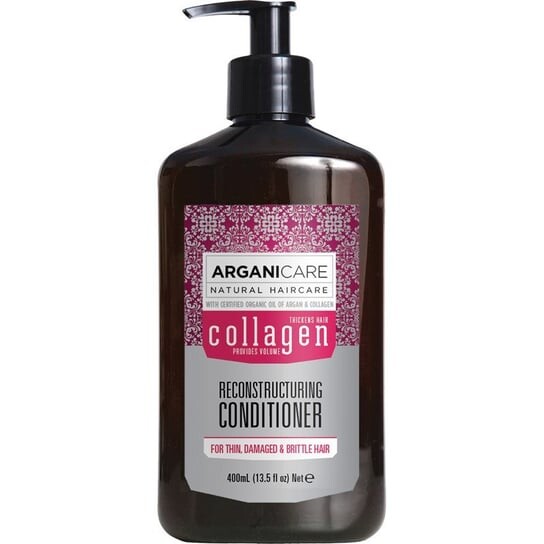 

Восстанавливающий кондиционер для тонких волос, 400 мл Arganicare Collagen