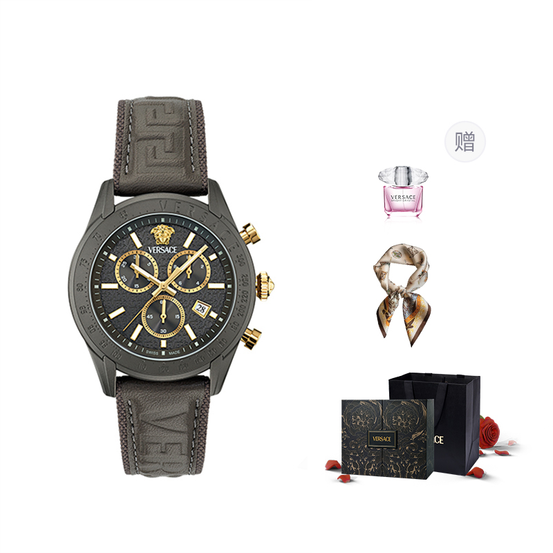 

VERSACE Часы Chrono Master 44mm, Black