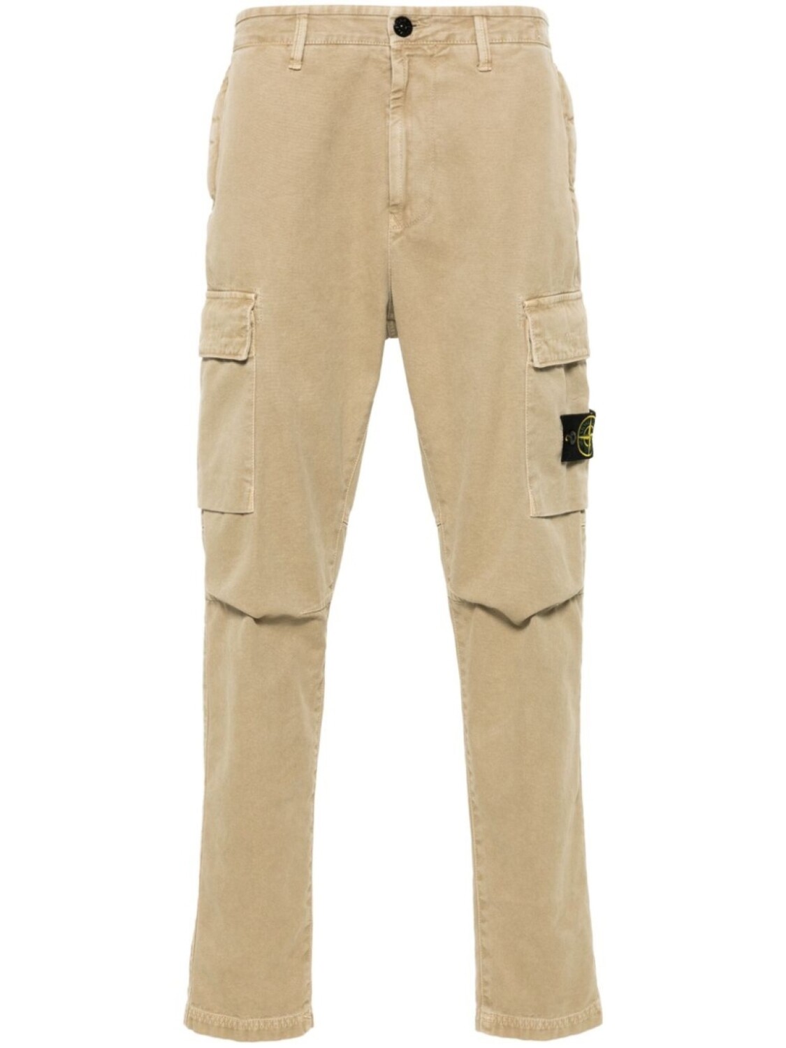 

Stone Island брюки карго с нашивкой Compass, коричневый