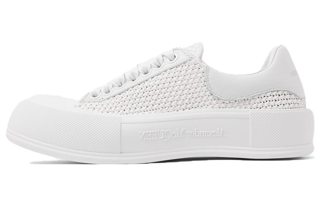 

Alexander McQueen Deck Lifestyle Shoes Women's Low-top White