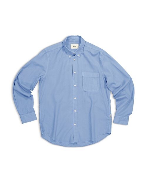 

Arne Bd 5655 Саржевая рубашка обычного кроя на пуговицах NN07, цвет Blue