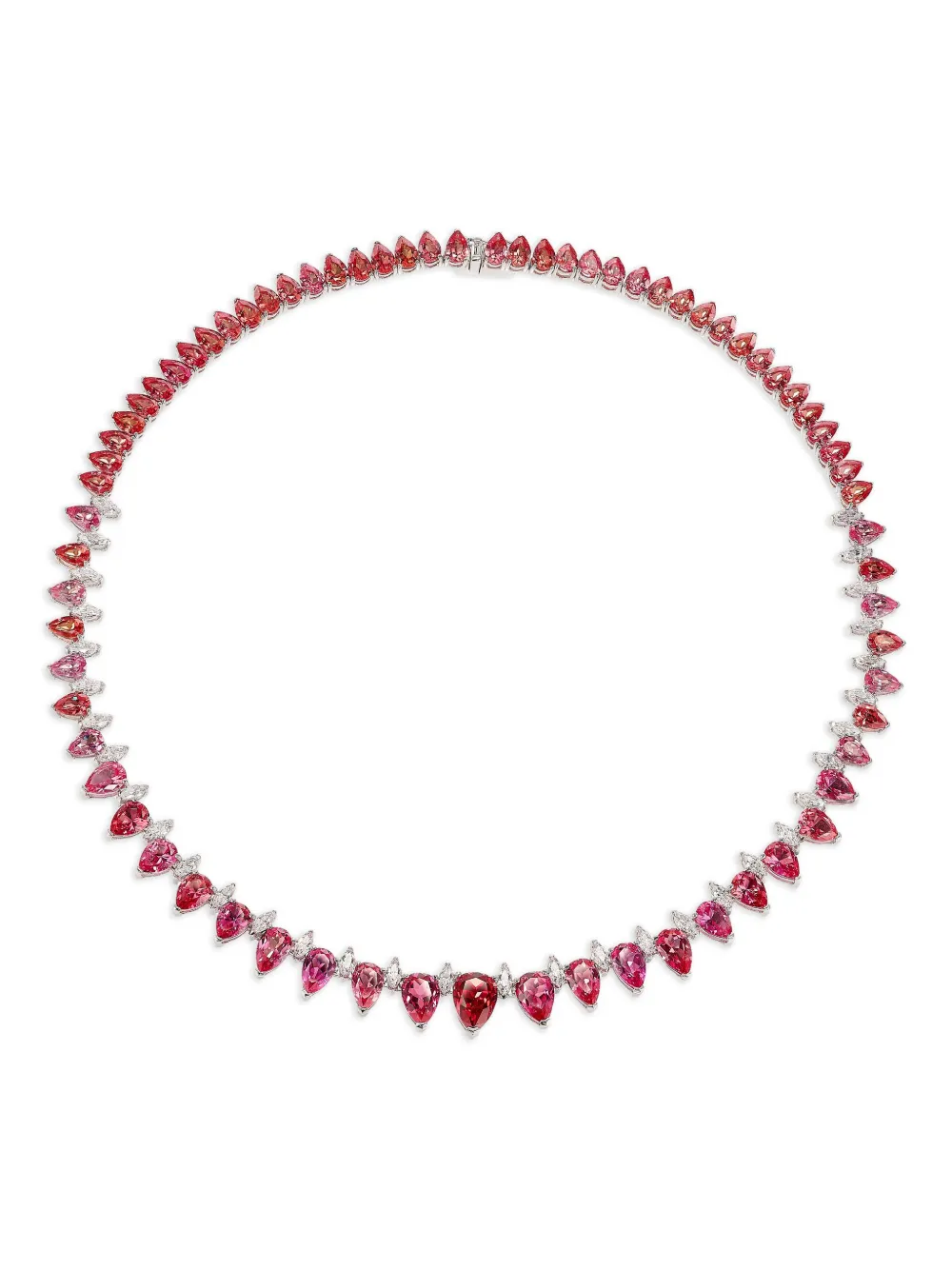 

Колье Padparadscha Infinity с сапфирами Anabela Chan, розовый