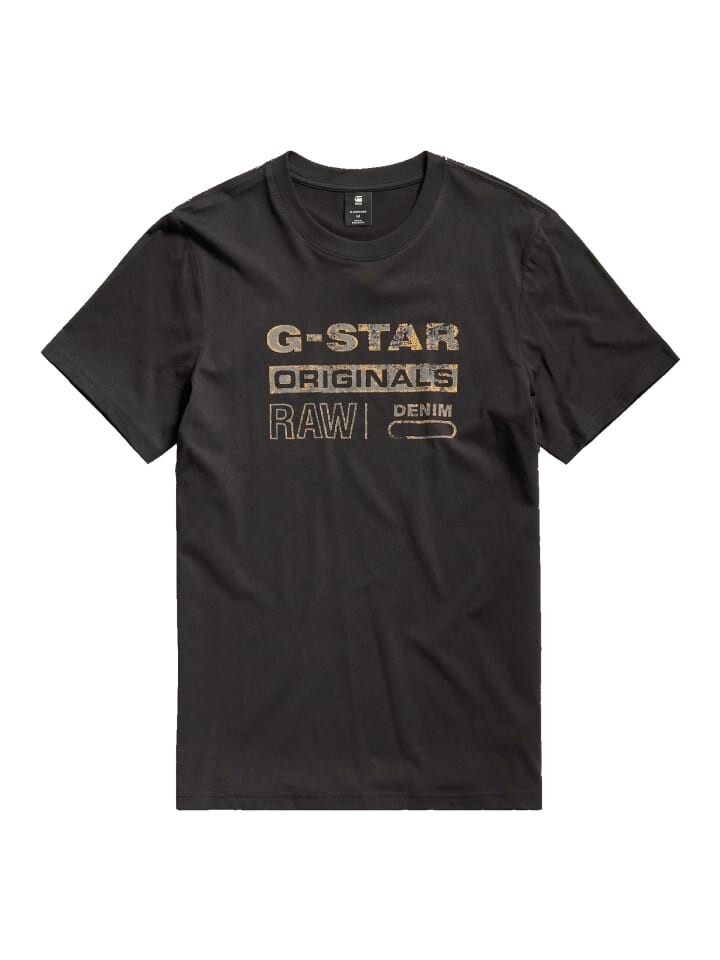 

Футболка G-Star Raw Distressed Originals Slim, черный