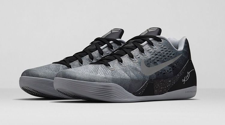 

Кроссовки Nike Kobe 9 EM Premium Metallic Silver, серебряный