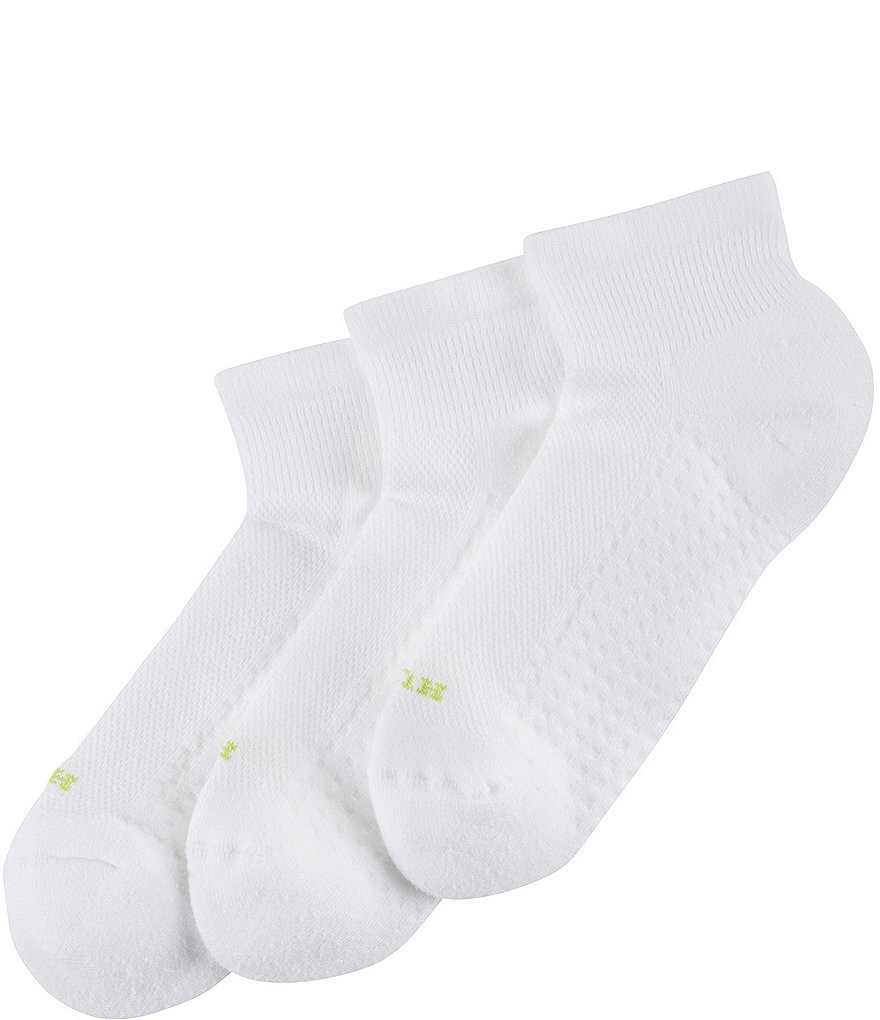 

HUE Air Cushion Sport, четверть верха, увлажняющие носки, 3 шт., белый
