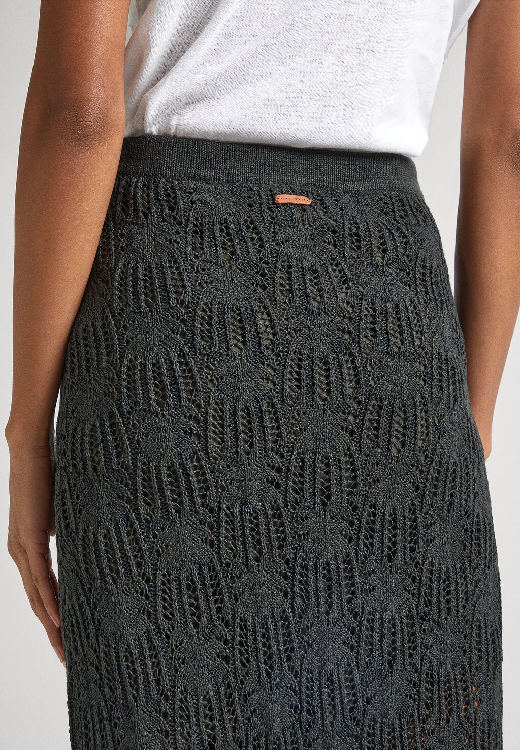 

Длинная юбка GWEN Pepe Jeans, серый