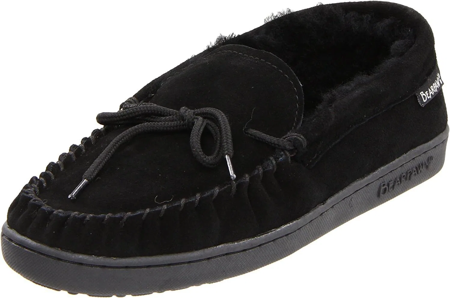 Тапочки из овчины, BEARPAW, Black