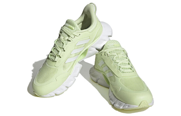 Кроссовки (WMNS) Adidas Climacool Running Shoes 'White Solar Green', белый — фото 3