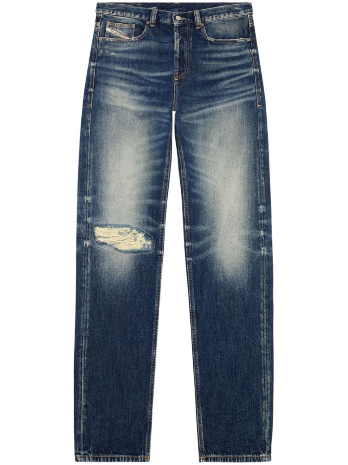 

Diesel прямые джинсы 2010 D-Macs, синий