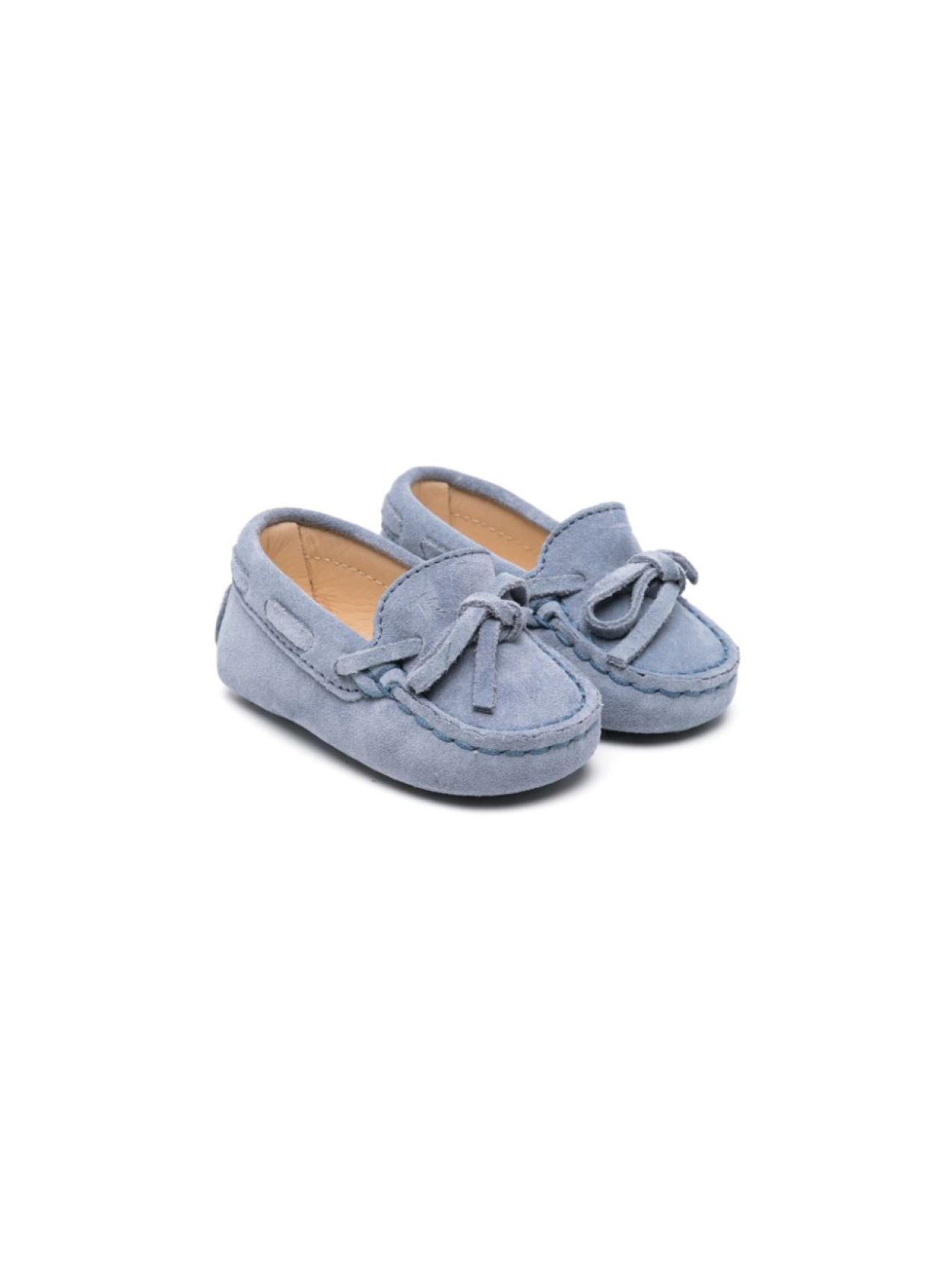 

Замшевые лоферы Tod's Kids, синий