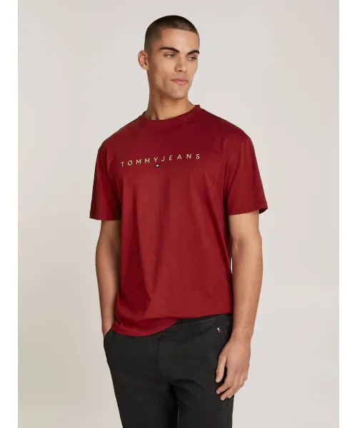 

Футболка Regular fit Tommy Jeans, красный