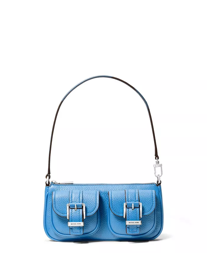 

Сумка через плечо Zoe Small Leather Convertible Michael Kors, синий