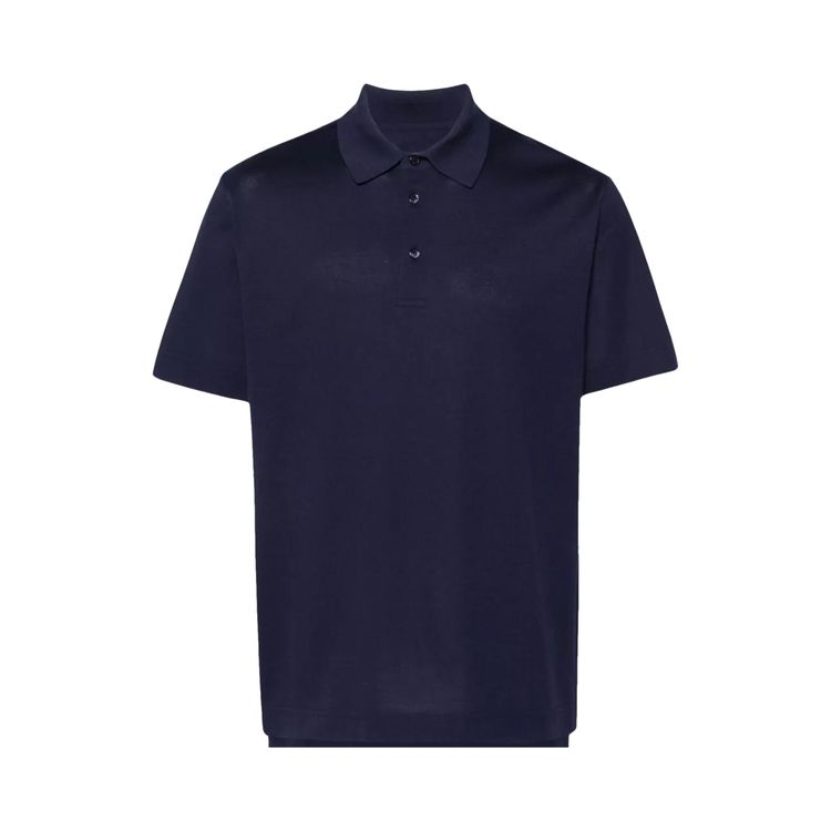 

Рубашка Givenchy Logo Embroidered Polo Shirt 'Dark Blue', синий