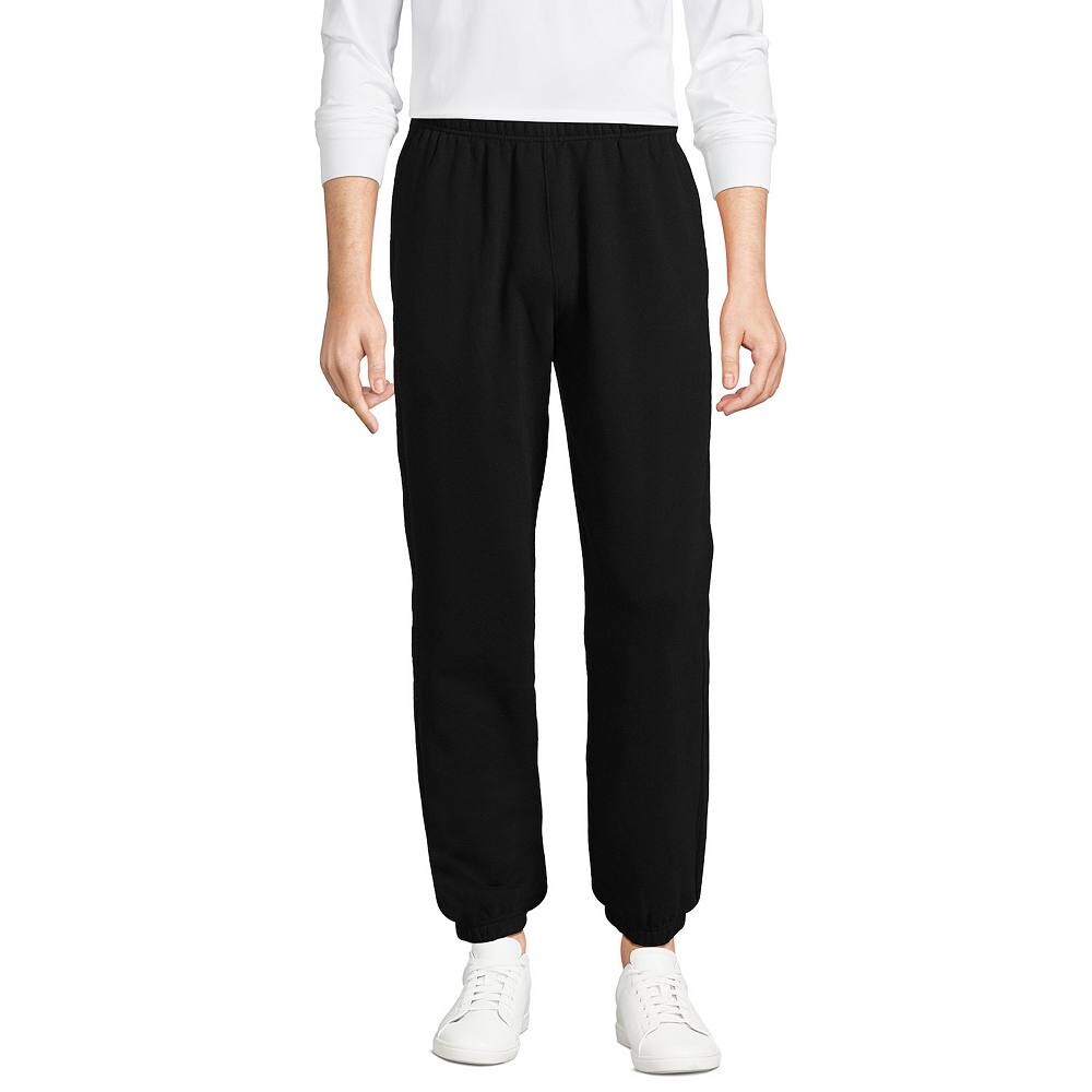 

Мужские спортивные штаны Lands' End Serious Sweatpants на шнурке, черный