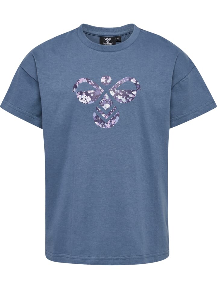 

Футболка Hummel S/S Hmllibi Multisport Mädchen, цвет bering sea