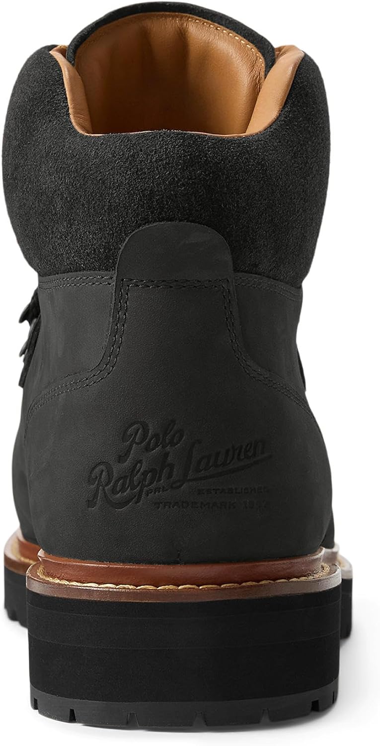 Мужские ботинки POLO RALPH LAUREN Alpine Leather Trail, Black — фото 3