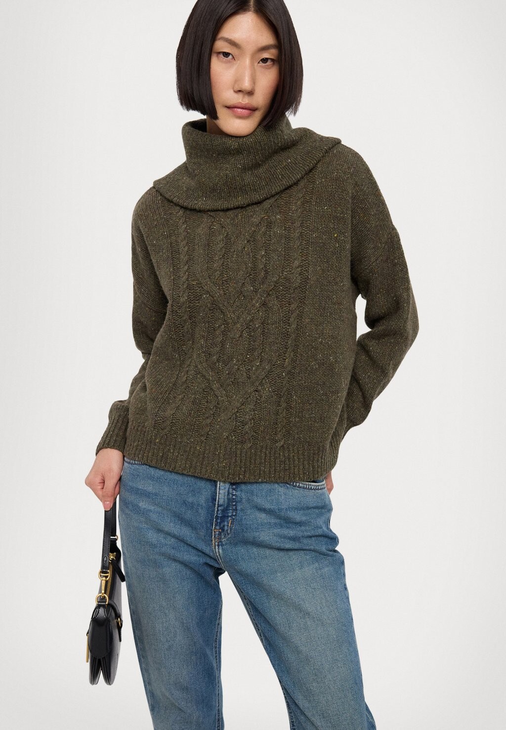 

Джемпер CAISYN LONG SLEEVE Lauren Ralph Lauren, темно-зеленый