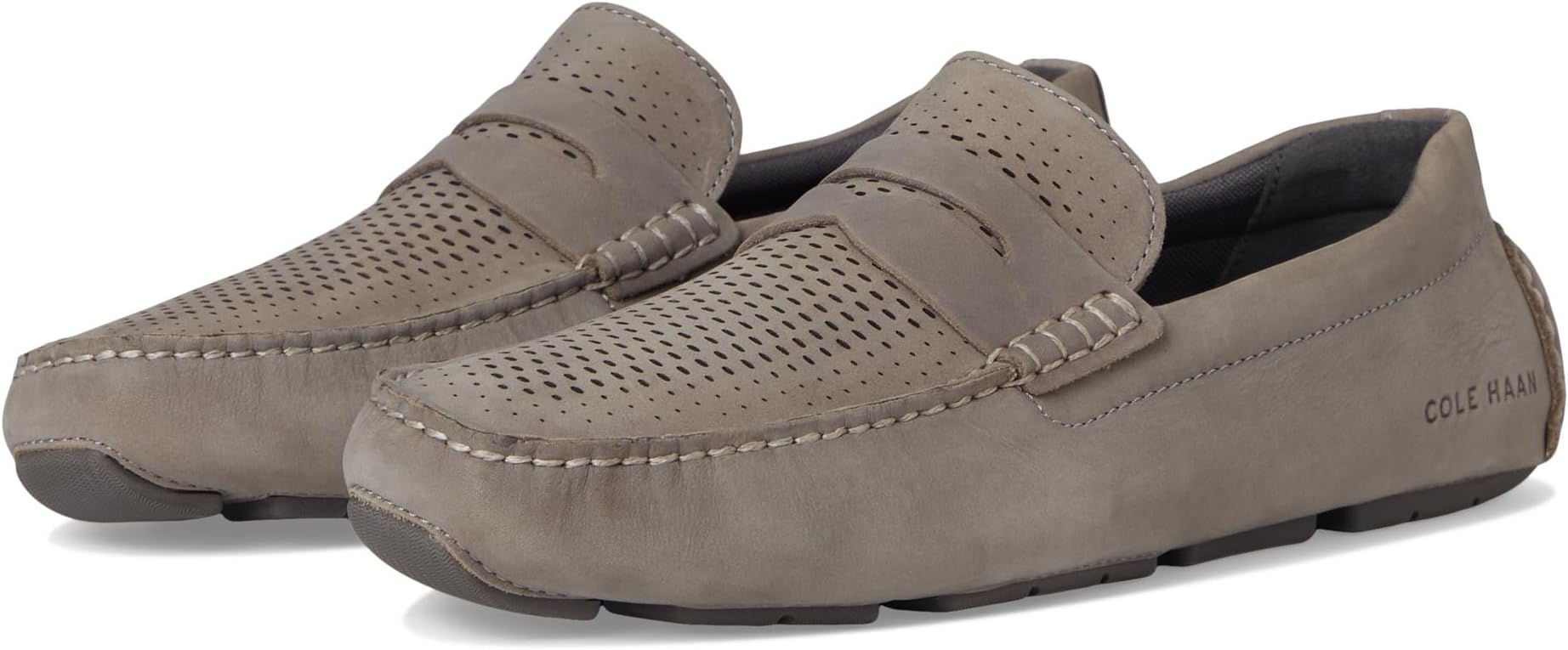 

Лоферы Cole Haan Grand Laser Penny Driver, цвет December Sky/Black/Pavement