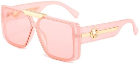 

Солнцезащитные очки для женщин 2027 года, стильные и гламурные женские солнцезащитные очки квадратной формы, модные и унисекс, с защитой от УФ-излучения UV400 MTZJH, C6