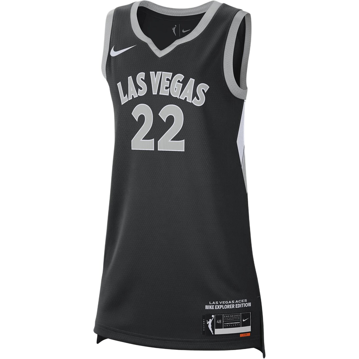 

Баскетбольная майка Dri-Fit женская черная Nike