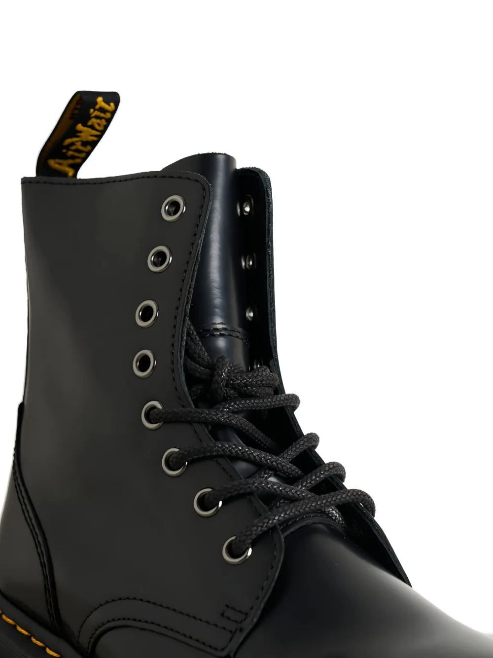 Гладкие ботинки на платформе с шнуровкой Jadon Dr. Martens, черный — фото 4
