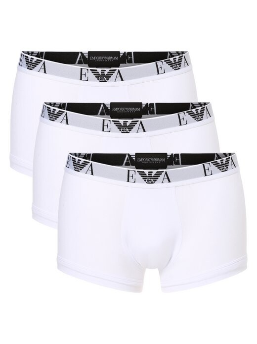 

Брюки в упаковке 3 шт. Emporio Armani, белый