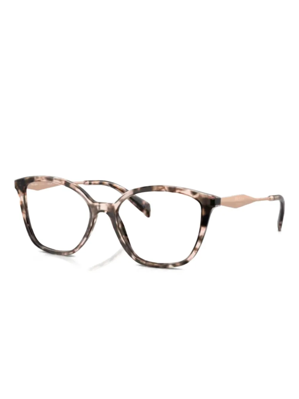 

Очки в виде бабочки Prada, розовый