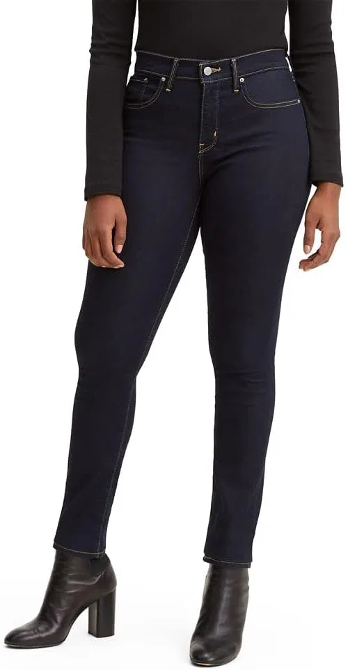 Джинсы shaping skinny Levi's, темный индиго