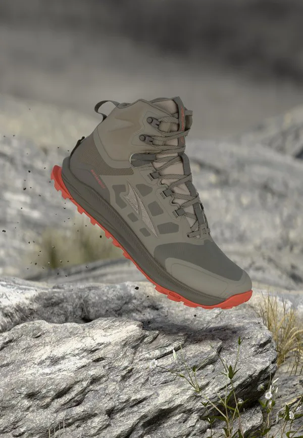Водонепроницаемые походные ботинки lone peak 9 средней высоты Altra, Brown/Taupe