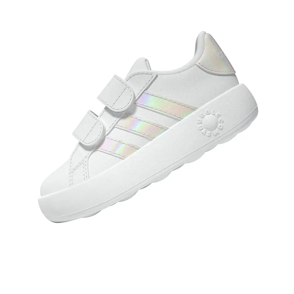 Adidas Sportswear Кроссовки на липучке "GRAND COURT 2.0 KIDS" для малышей, белый — фото 3